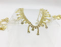 Wholesale Fine Clear Glass Rhinestone Bling Flat Back Trimmer Fringe Chain DIY Clothing Nail Art Accessories Durable Metal