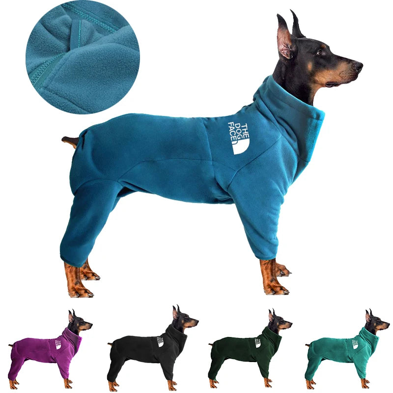 Dog Clothes Winter Warm Pet Dog Jacket Coat Puppy Christmas Clothing Hoodies for Small Medium Large Dogs Labrador Coat S-9XL