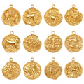 12 Zodiac Sign Bracelets Charm Trendy Charms Vendors Pendants Hip Hop Pendants Personalized Pendant Women Jewelry Accessories