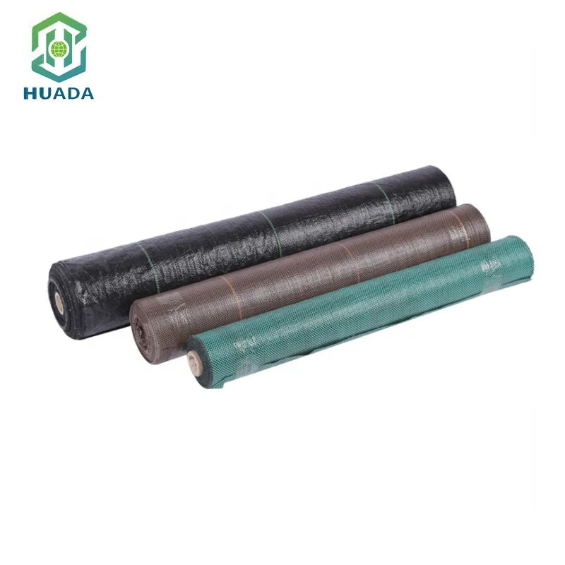 Agricultural Barrier Control Fabric PP Woven Plastic Mulch Layer Landscape