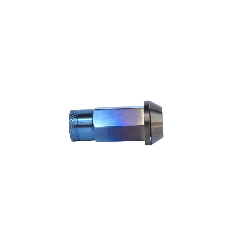 Anodized Coloring Gr5 Titanium Wheel Lug Nuts Open End Hub Nuts M12*1.25/1.5*48mm Long