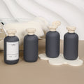 New Design Plastic Squeeze Bottles with Flip Top Cap for Cosmetics Shampoo Lotion