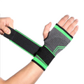 Hot Sales Neoprene Sport Adjustable Breathable Palm Guard Wrist Splint Fitted Wrist Support Wraps Brace with Adjustable Strap