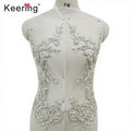 Sew on Diamond Full Body Rhinestone Bodice  Applique for Bridesmaid Bridal Dress Evening Dress