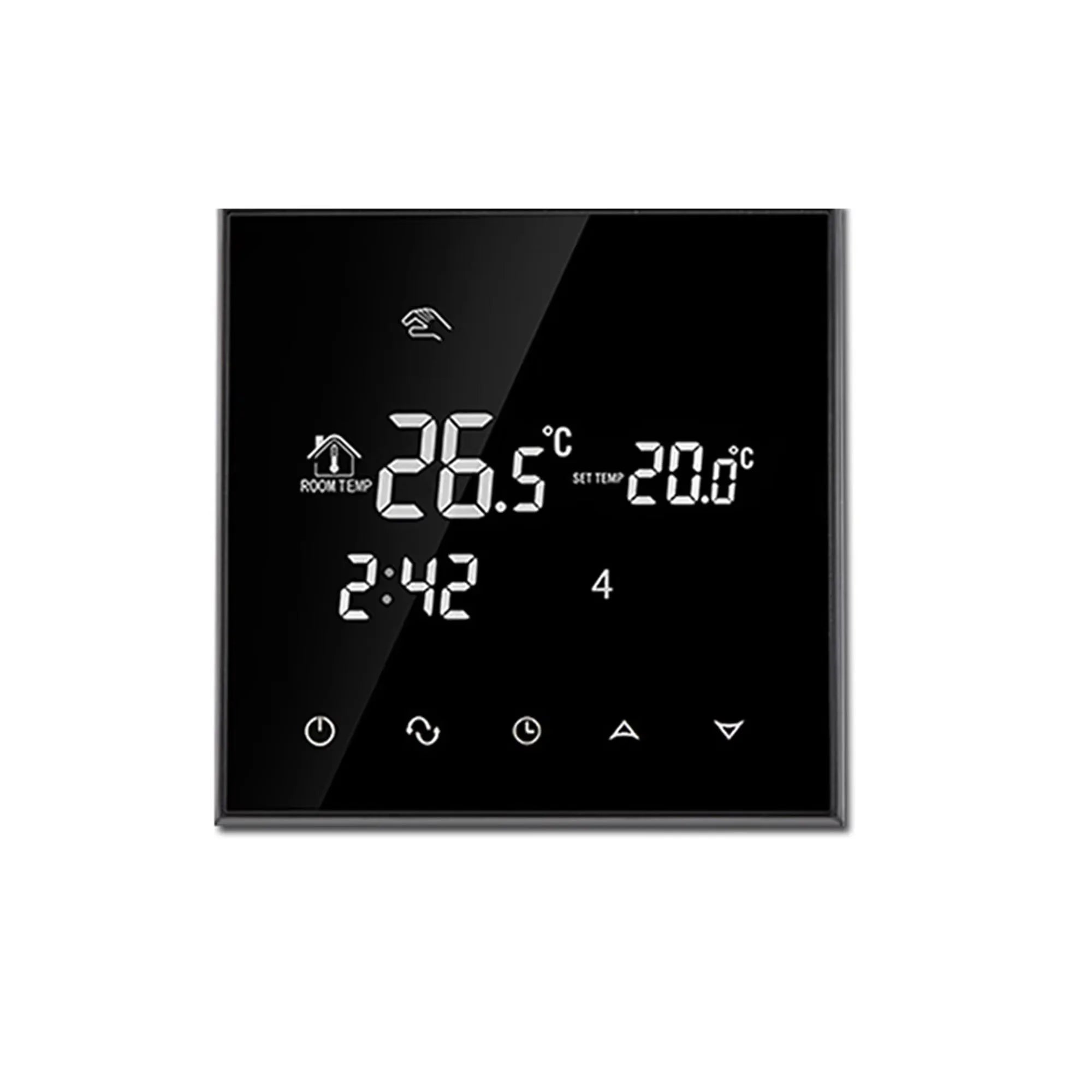 Minco Heat Smart Wifi Thermostat 3A/16A for Underfloor Heating/water/gas Boiler LCD Touch Screen Thermostat with Sensor