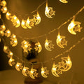 3M 20LED Muslim Battery String Light Star Moon Castle Christmas Copper Twinkle Star Moon Fairy String Lights MegaBDM