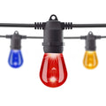 10m 12V LED Outdoor String E27 S14 RGBW TUYA APP Controller Waterproof Patio Backyard Holiday Lights Decoration Garden