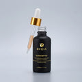 Wholesale 5ml 10ml 15ml 20ml 30ml 50ml 100ml Matte Black Essential Oil Glass Dropper Bottle with Gold Lid