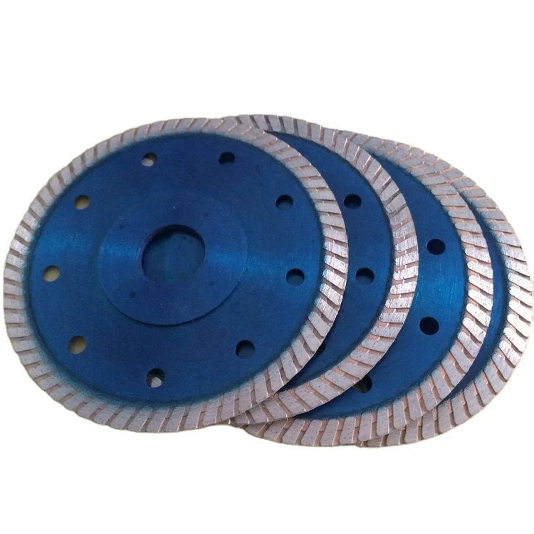 105mm 115mm 125mm Hot Press Turbo Diamond Saw Blade Cutting Porcelain Tile