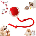 New  Smart Electric Cat Toy Ball With Rope Automatic Rolling Ball Interactive Intelligent Cat Toy Ball with USB Recharge