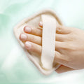 100% Natural Loofah Sponge Handheld Facial Cleansing Scrubber Manual Exfoliating Face Brush Cleanser for Body