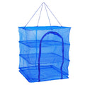 Nylon Folding Fishing Net Anti-Fly Cage for Drying Sweet Potato Radish Vegetable Fish Dry Cage