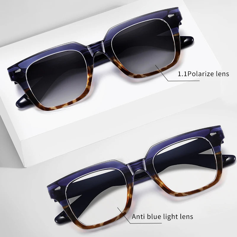 New Arrivals Designer Polarized Sun Fashion Shades Custom Logo Men Women Anti Blue Light Blocking Glasses Polarized Sunglasses