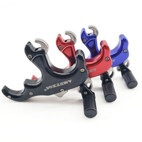 Compound Bow AME Release Aluminum 3 Finger Bow Release Handhead Thumb Bow Release