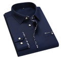 Autumn New Men's Long Sleeve Trend New Shirts Slim Shirts