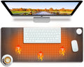 Extra Large Heated Desk Mat  Adjustable Warm Workspace Pad for Office Gaming & Home Use