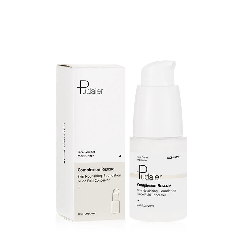 Basic Moisturizing Foundation Waterproof Whitening Foundation Liquid to Improve Facial Blemishes Even Skin Tone Wholesale Makeup