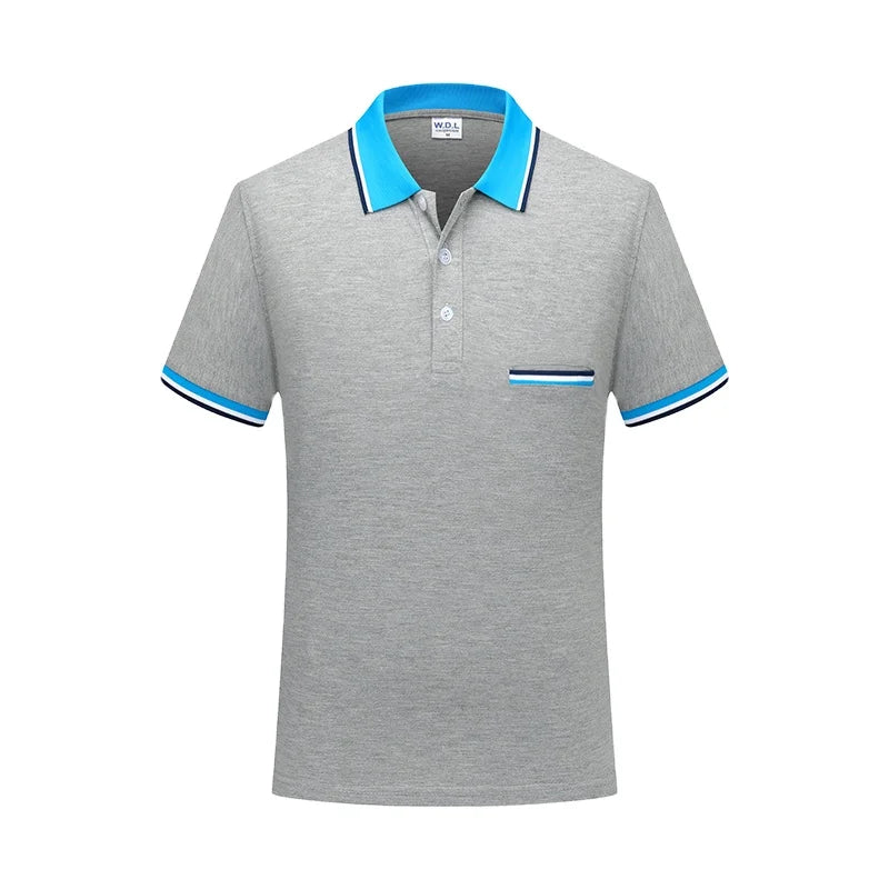 Special Brand Fabric Cotton Polo Shirts Newest Multi Colors Collar Polo t Shirts Casual Fashion Men's Polo Shirts