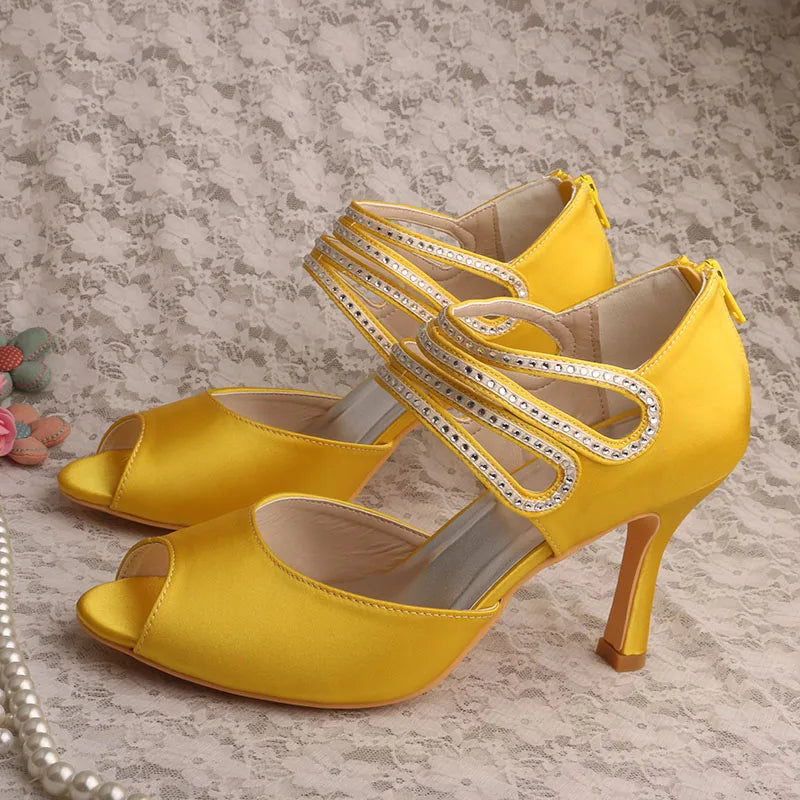 Bridesmaid Yellow Shoes for Wedding Party