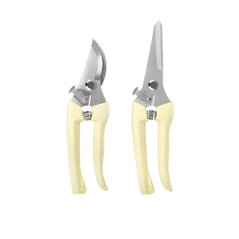 Jiuyi Multifunctional Stainless Steel Gardening Shears sharp Durable Sturdy Pruning Plants Picking Fruit Garden Scissors