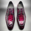 Goodyear Luxury Men's Moccasin Oxford Business Shoes Patchwork Lace-Up Closure Breathable Comfort Elegant Dress Shoes
