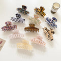 DOWELL Cellulose Acetate Eco Friendly Hair Claw Ponytail Large Hair Accessories