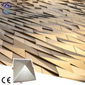Custom 3d Aluminum Panel Facade Building Exterior Aluminum Facade Fassade Curtain Wall