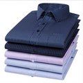 Wholesale Men's Casual 65% Cotton Shirt Pocket Match Leather Cotton Slim Long Sleeve Shirt Denim Shirt