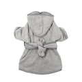 Wholesale Solid Winter/Spring/Summer Coral Velvet Absorbent Pet Dog Bathrobe Hoodie for Dogs-Cross-border Pet Supplies