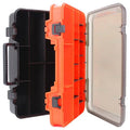 Topline Tackle Portable Fishing Tackle Boxes Double Sided Multifunction Thicken Plastic Reel Line Lure Tool Storage