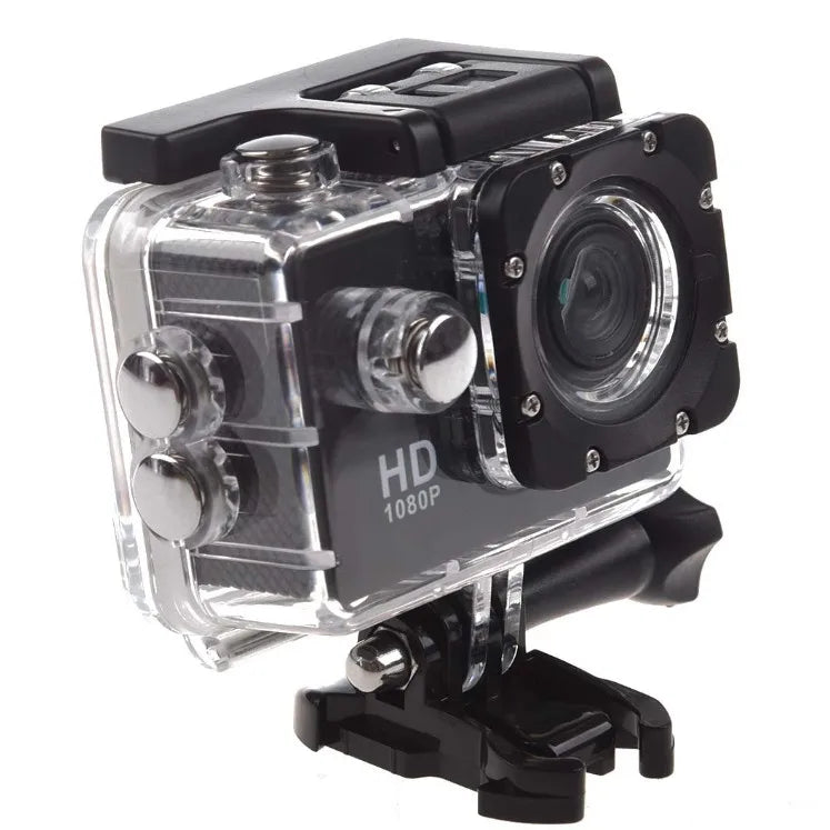 Mini WiFi Outdoor Sports Action Camera Full HD 1080P Waterproof with 10x Optical Zoom and CMOS Imaging Sensor