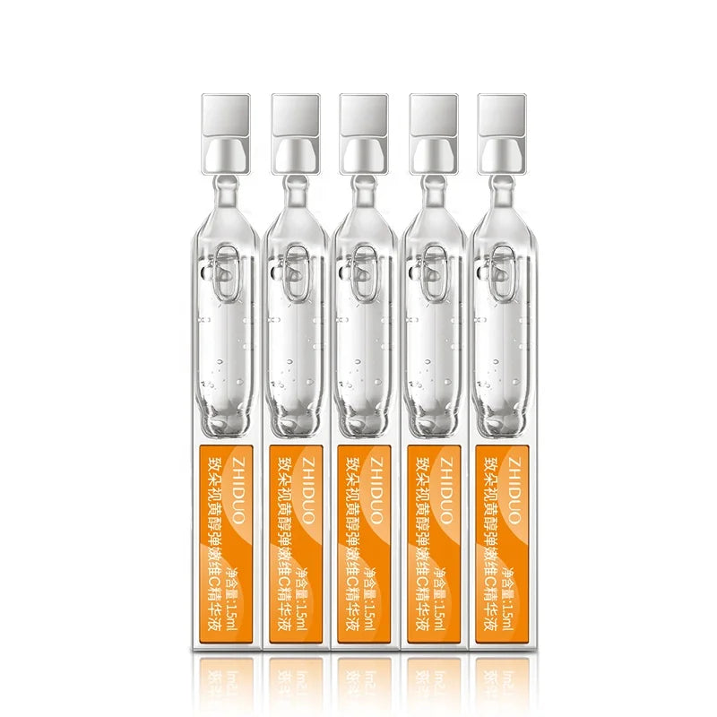 ZHIDUO OEM Private Label Vitamin c Collagen Moisturizing Whitening Anti Wrinkle Facial Essence Skin Care Beauty Face Serum