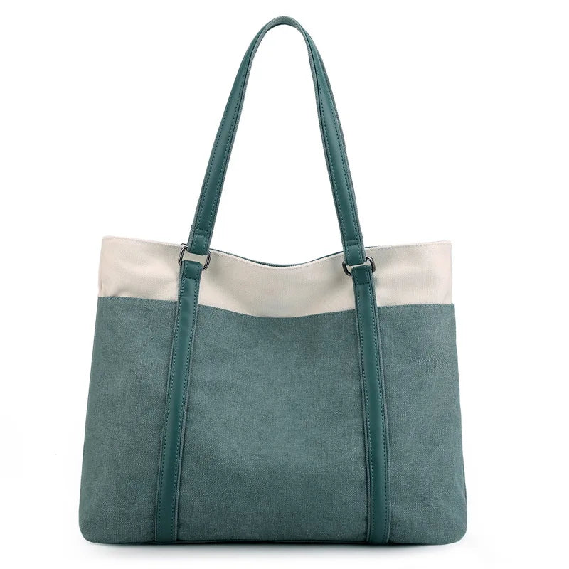 Casual Lady One Shoulder Handbag 2022 Korean Version of the Trend of Cloth Art Women Bag
