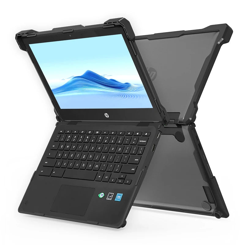 2025 New Design Anti-Scratch Laptop Protective Case Plastic Laptop Case for HP Fortis x360 G3 Chromebook  11Inch