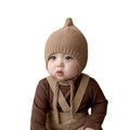 Cute Infant Baby Knitted Hat Toddler Boys Girls Soft Warm Ear Protection Bonnet Cap Kids Solid Crochet Beanies