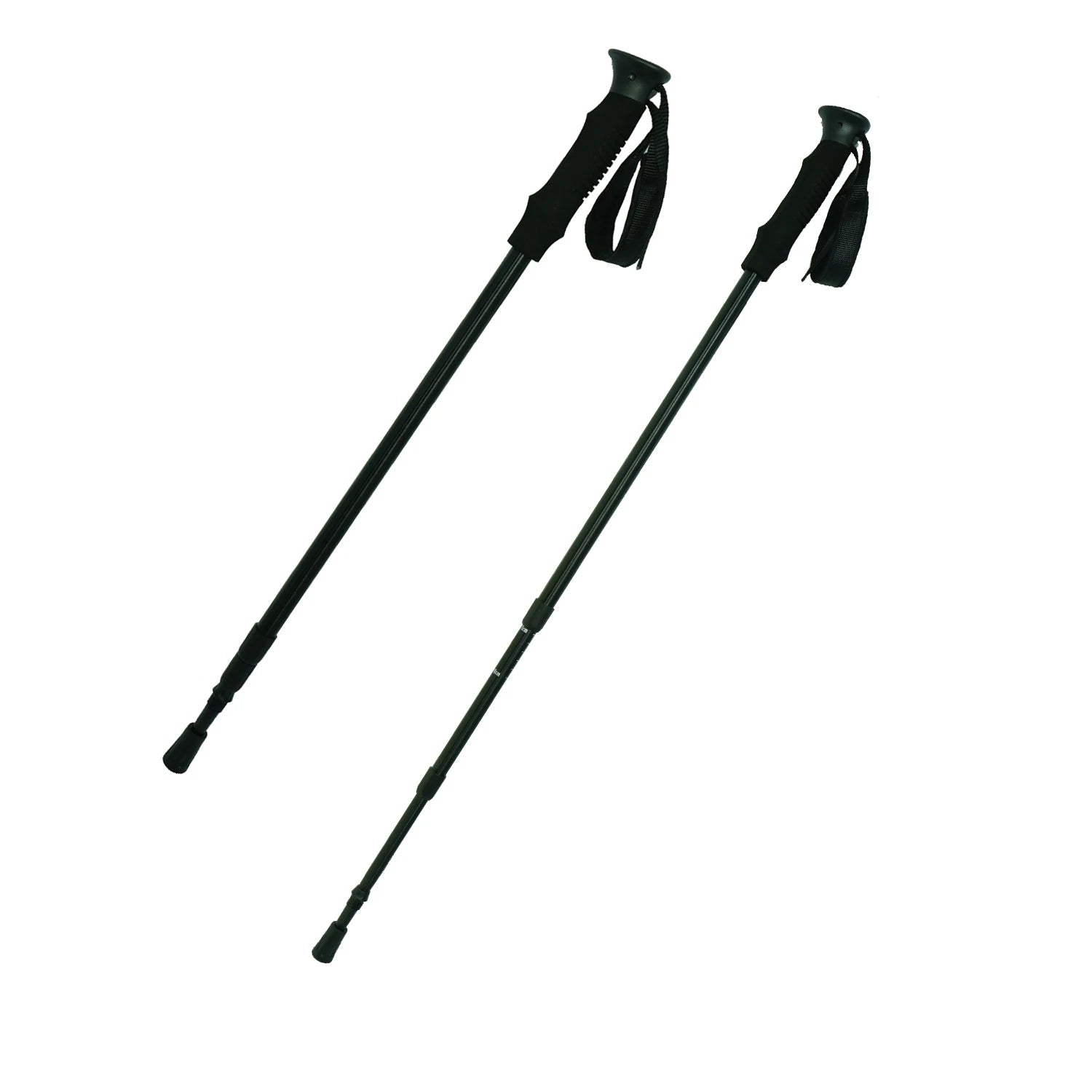 GSD Outdoors Collapsible Hiking Trekking Poles Ultralight Aluminum Walking Sticks Camping Foldable Telescopic Climbing Trekking
