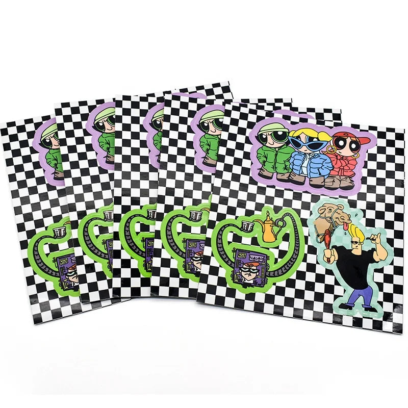 Custom High Quality Removable Self-Adhesive Durable Vinyl PVC Stickers Cartoon Waterproof Customized Sticker Sheets