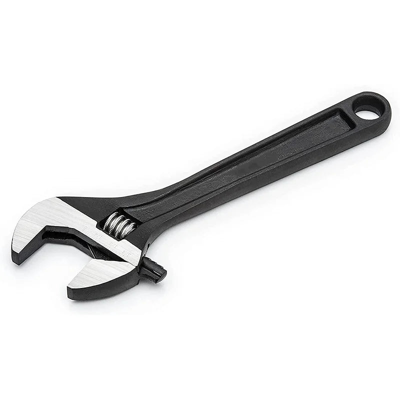 8-Inch Rust and Corrosion Resistant Locking Adjustable Wrench with OEM Support Customizable Adjustable Wrench Spanner