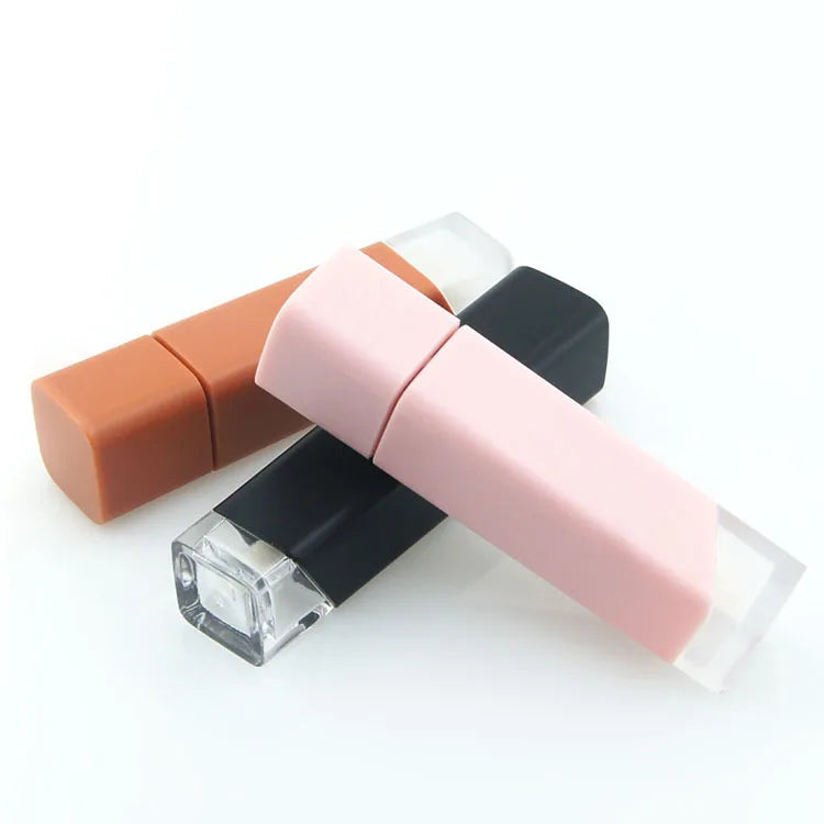 Wholesale 5ml 5g White Black Transparent Colored Empty Chapstick Lip Gloss Container Lip Balm Tubes