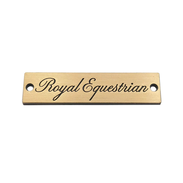 Newest Design Custom Garment Metal Brand logo Metal Clothing Labels Decorative Bag Metal Tags for Handbag
