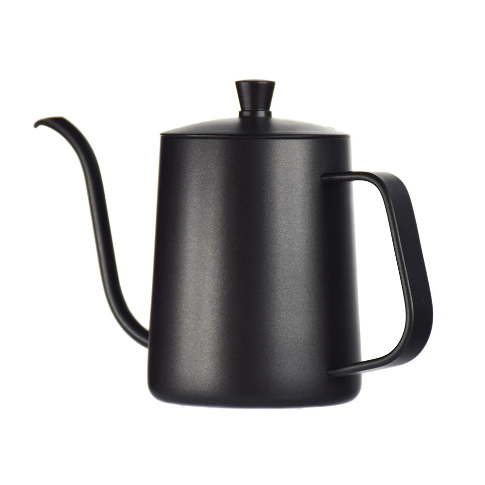 Gooseneck Coffee Pour Over Kettle Long Narrow Spout Coffee Pot With Handle 304 Stainless Steel 600ml