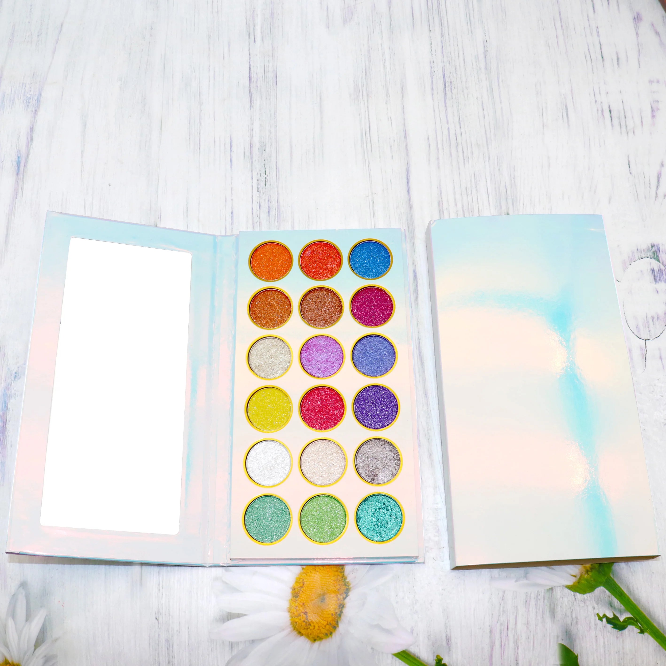 Design Custom Charming Makeup Palletes Create My Own Makeup Brand Eye Shadow Palette Waterproof Powder Factory Supplier