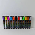Wholesale WIN-COLOR CM560 LED Chalk Liquid Marker Pen Oblique 6mm 12-color Dual-Sided Water Soluble Wet Erase Glass Fridge Wall