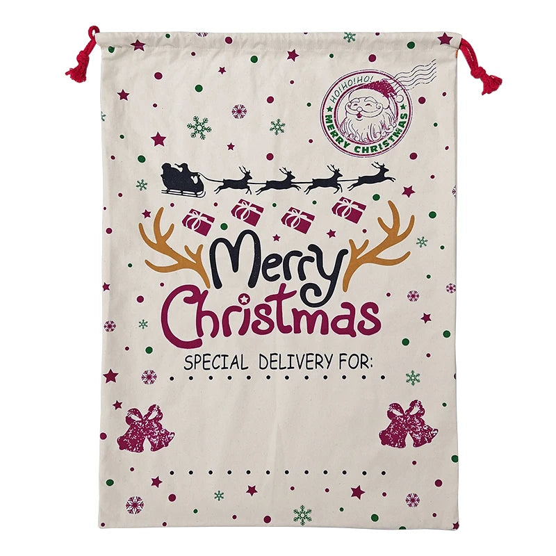 High King Wholesale Santa Sack  Christmas Sack Xmas Bag Gift Bags Merry Christmas