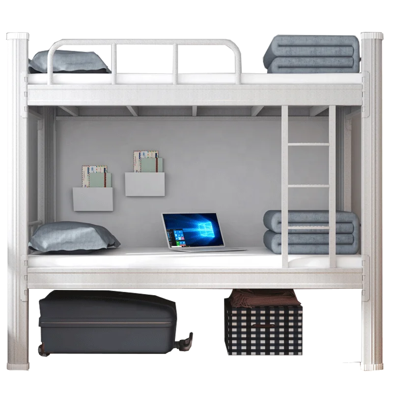 Source Factory Wholesale Letto a Castello Hostel Twin Dormitory Bunk Beds Lit Ranza Literas for School Adult Students
