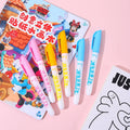 Creative Children's Magic Water Soluble Paint Drawing Pen Special Water Color Book 5ml Capacity Paper Ages <3 Years Old YQiDuo