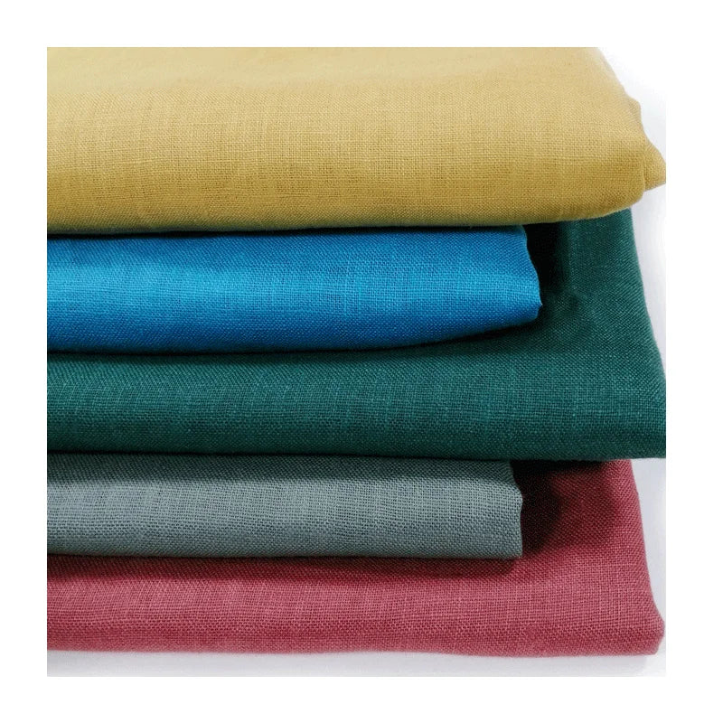 Cloth Wholesaler Manufacturer Price 100% Pure Linen Fabric for Clothing Cushions Clothes