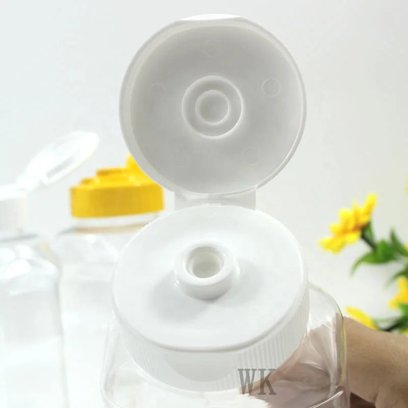 Food Grade 300ml 350ml Pet Plastic Ketchup Jam Sauce Honey Squeeze Packaging Bottles for Honey With Silicone Valve Cap