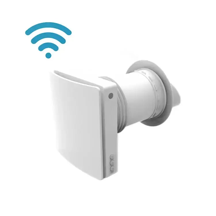Wall Mounted HRV CO2 Sensor Control Low Noise Ductless Single Room Heat Recovery Ventilator