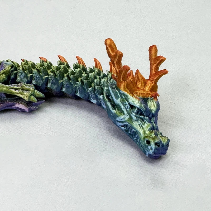 Custom Resin Custom 3D Printing Figurine Model Anime Action Toy Figures Eco-friendly 3D Printed Toy Dragon Model